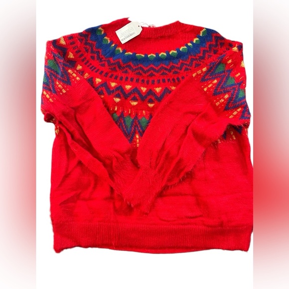 Time and Tru Women’s Christmas Holiday Sweater XL(16-18) NWT - Picture 2 of 2